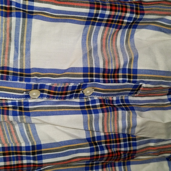 Every Moment Women's Size XL Cotton Blend Plaid Button Down Shirt New - Picture 3 of 14